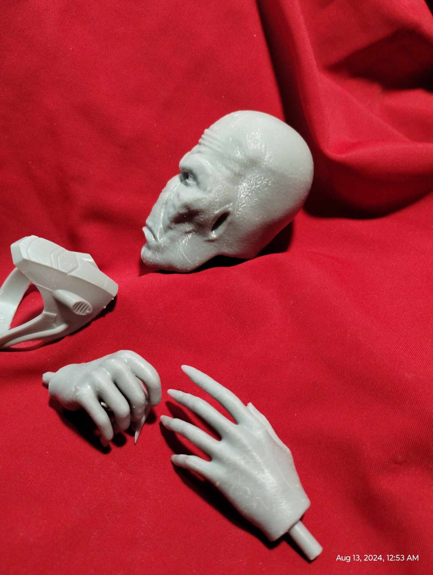 1/6 Darth Plagueis Head Sculpt - Custom Action Figure Accessory - Resin 3D Printed