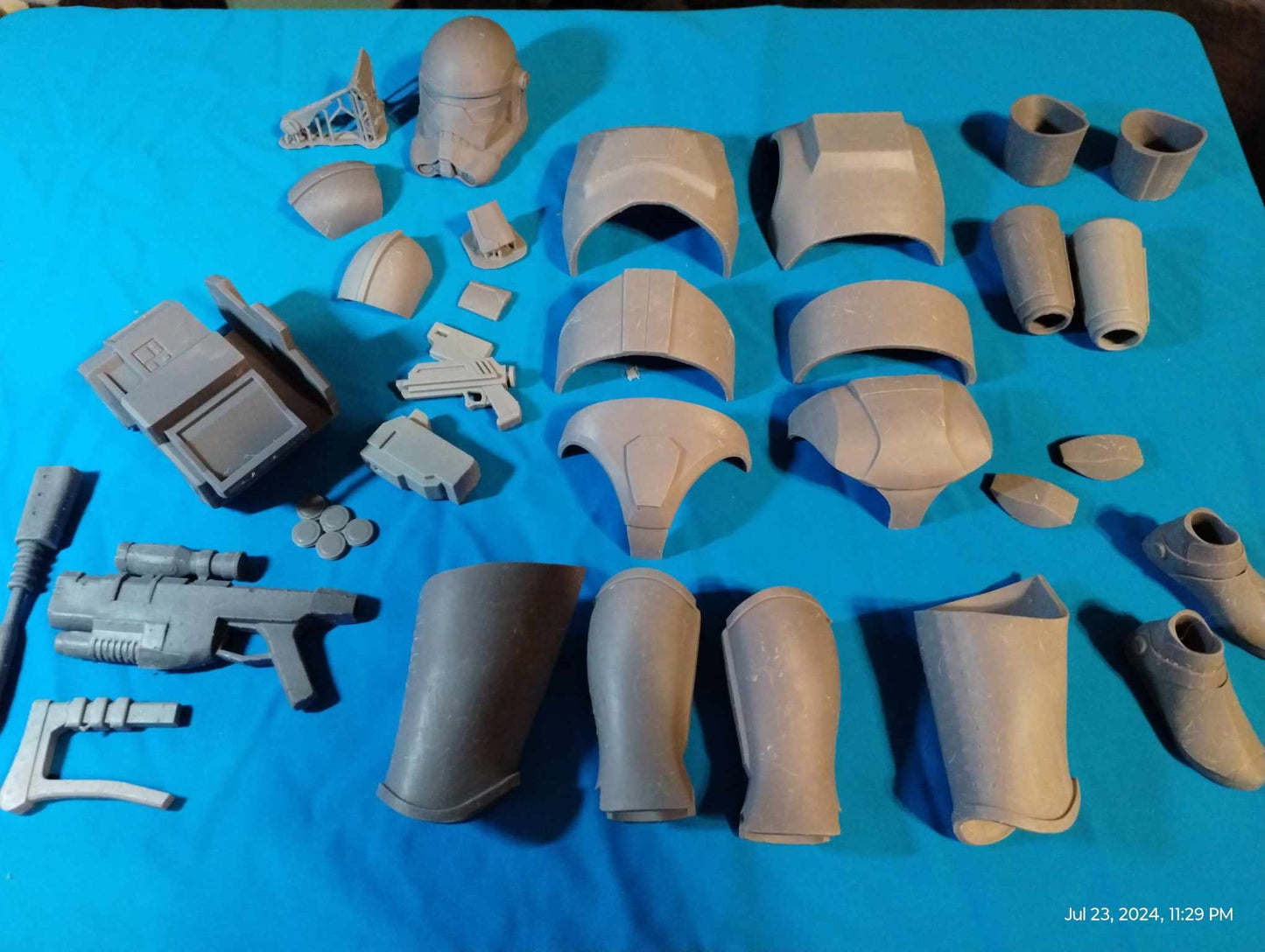 1/6 Crosshair's Armor Set(Imperial) - Custom Action Figure Accessory - Resin 3D Printed