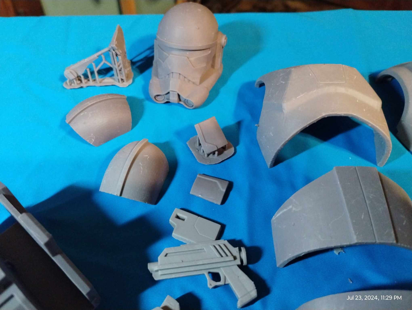 1/6 Crosshair's Armor Set(Imperial) - Custom Action Figure Accessory - Resin 3D Printed