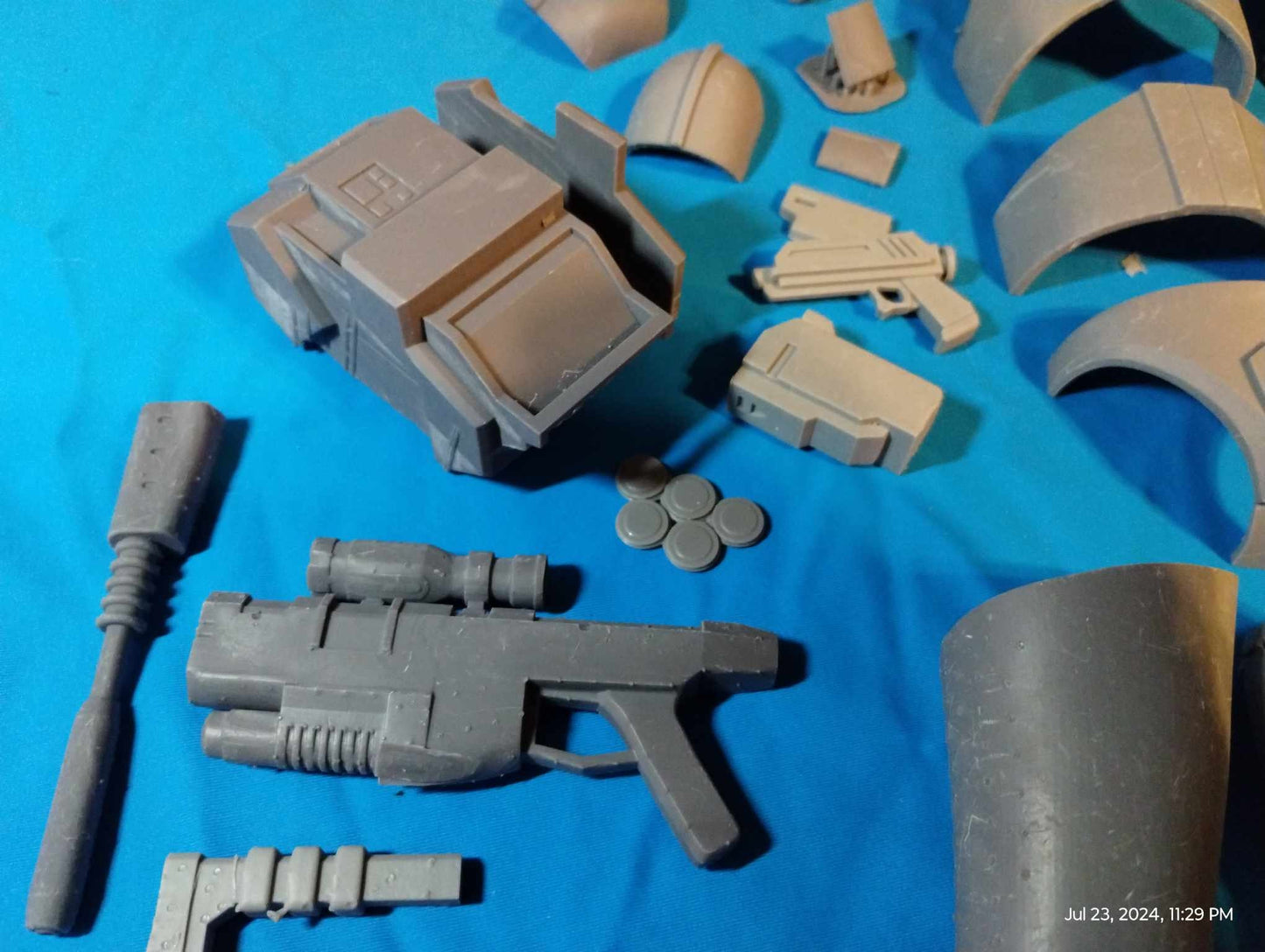 1/6 Crosshair's Armor Set(Imperial) - Custom Action Figure Accessory - Resin 3D Printed