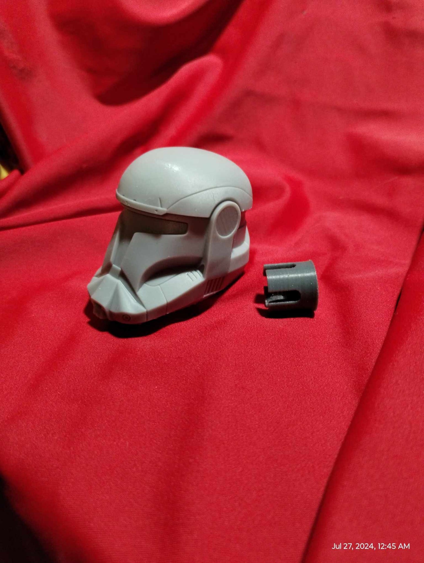 1/6 Republic Commando Helmet (game style) - Custom Action Figure Accessory - Resin 3D Printed