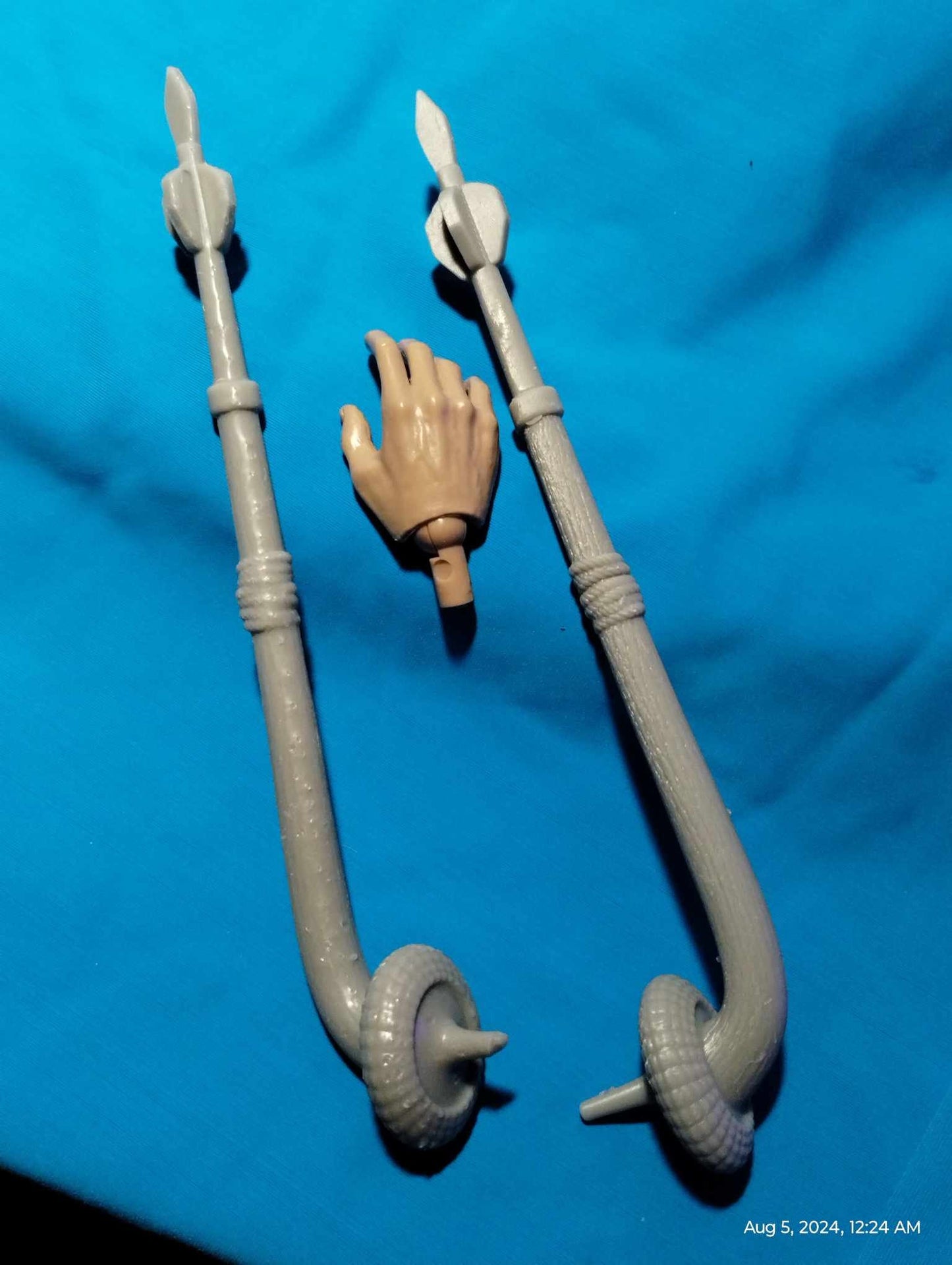 1/6 Tusken Raider Gaffi Stick (Obi Wan Mythos) - Custom Action Figure Accessory - Resin 3D Printed