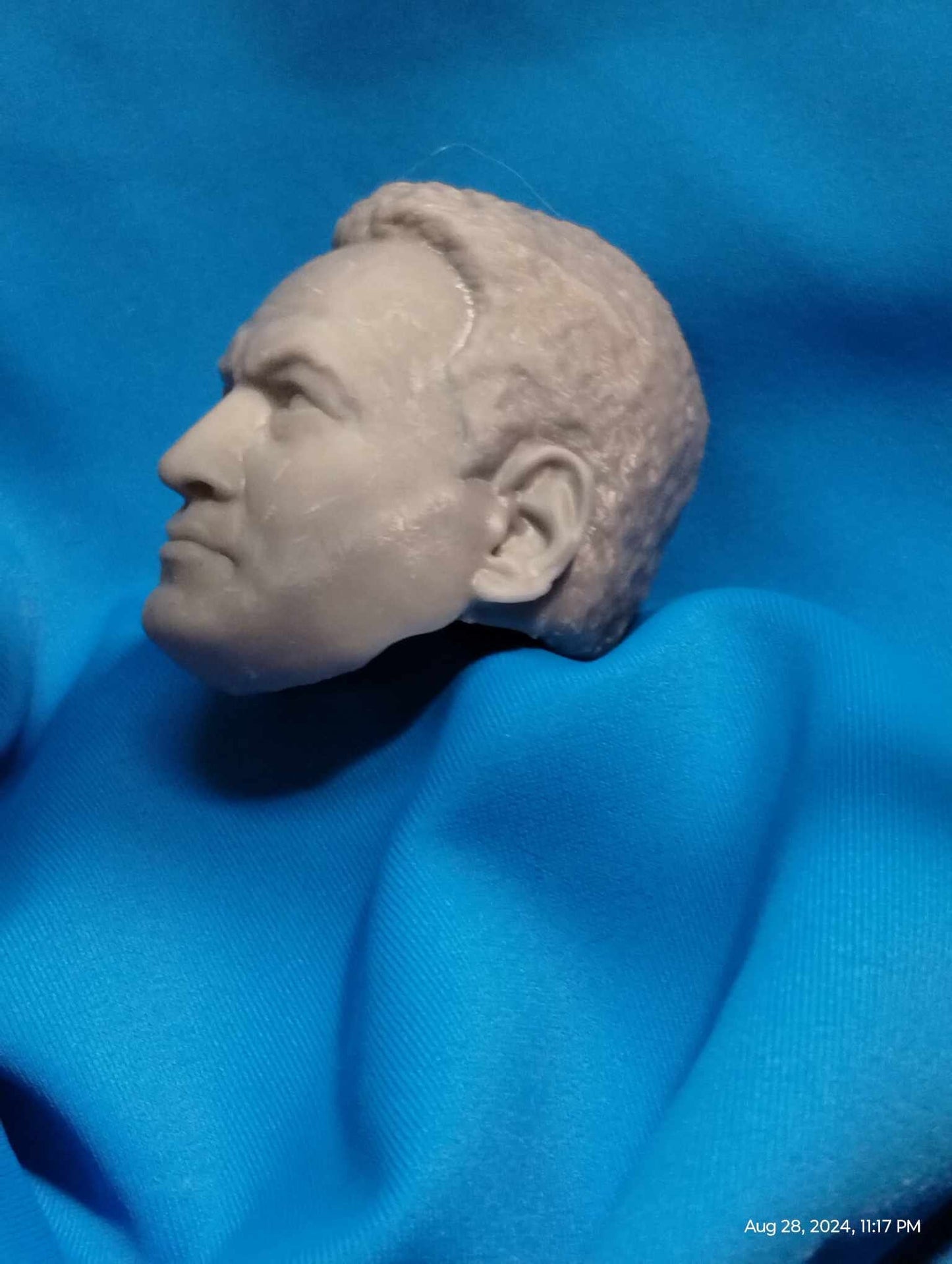 1/6 Jango Fett Head Sculpt - Custom Action Figure Accessory - Resin 3D Printed
