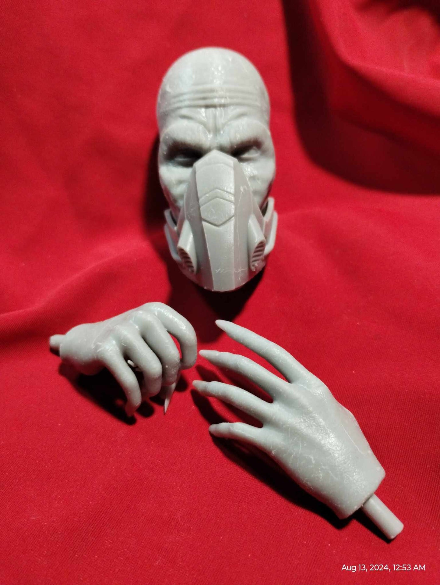 1/6 Darth Plagueis Head Sculpt - Custom Action Figure Accessory - Resin 3D Printed