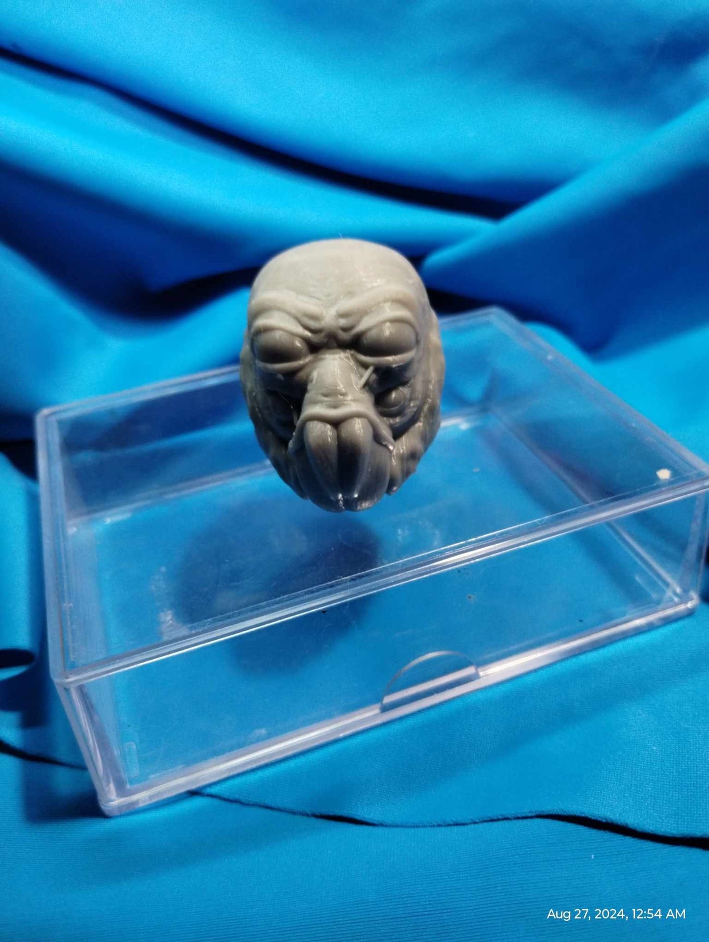1/6 Aqualish Head Sculpt - Custom Action Figure Accessory - Resin 3D Printed - OBO