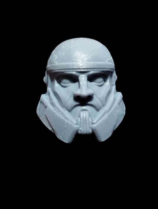 1/6  Captain Enoch Helmet Sculpt - Custom Action Figure Accessory - Resin 3D Printed