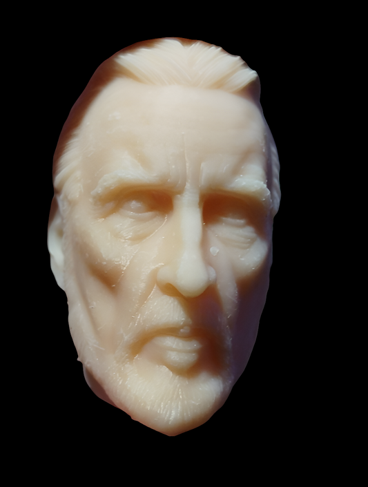 1/6 Count Dooku Head Sculpt(with lightsaber) - Custom Action Figure Accessory - Resin 3D Printed