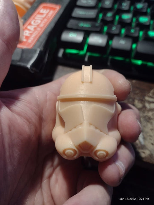 1/6  Arc Trooper Clone Helmet (phase 2) - Custom Action Figure Accessory - Resin 3D Printed