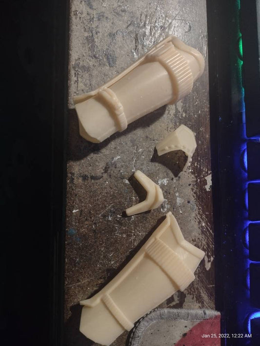 1/6  Shore/Tank Trooper  Leg Armor - Custom Action Figure Accessory - Resin 3D Printed