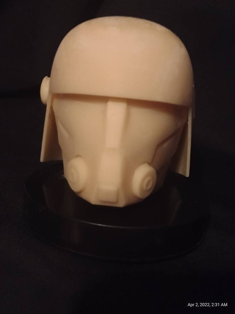 1/6  Wolffe Helmet(desert) - Custom Action Figure Accessory - Resin 3D Printed