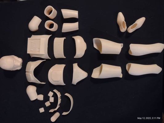 1/6  TK Armor Set (the bad batch) - Custom Action Figure Accessory - Resin 3D Printed