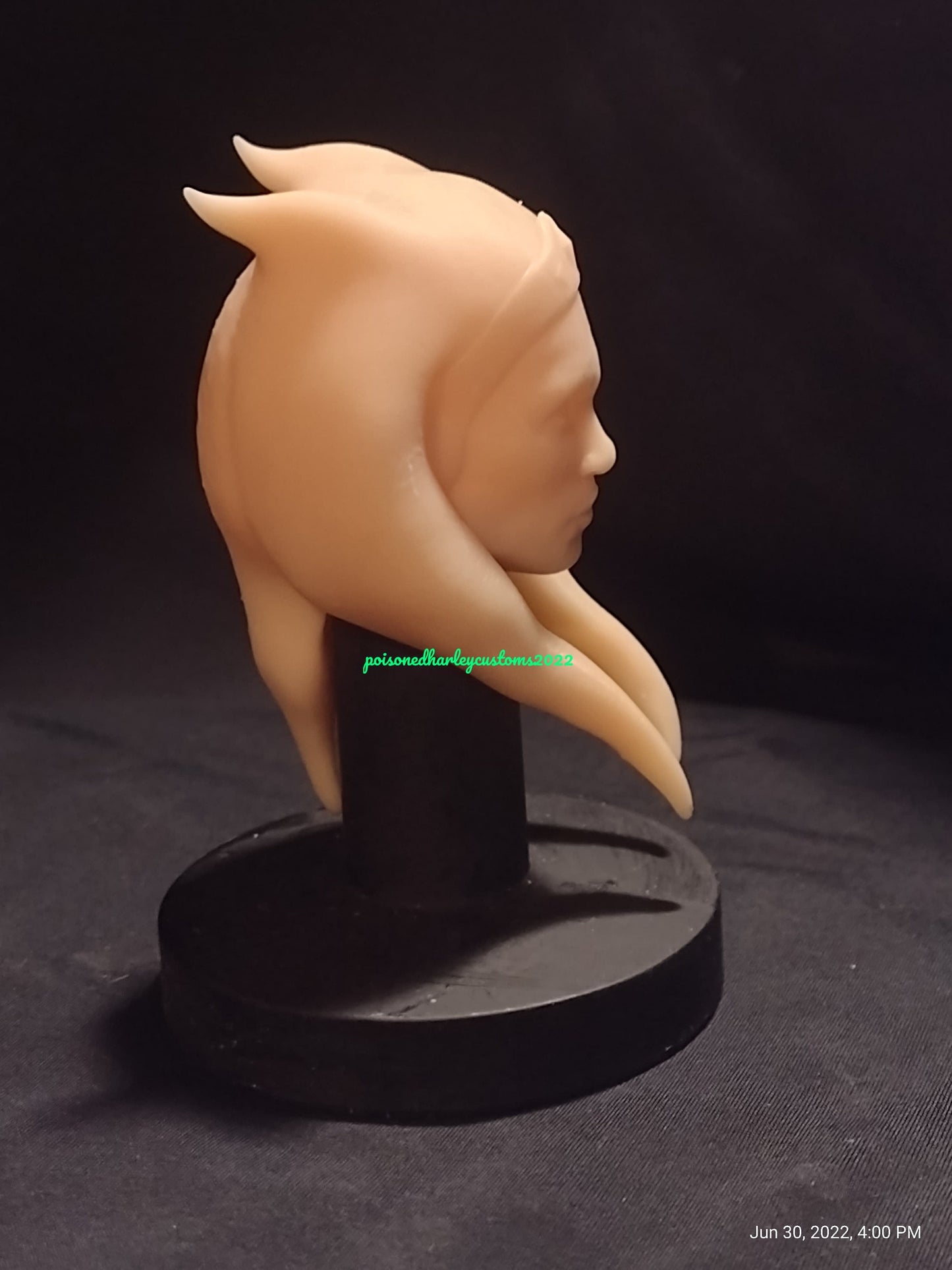 1/6  Ahsoka Head Sculpt (mandalorian) - Custom Action Figure Accessory - Resin 3D Printed