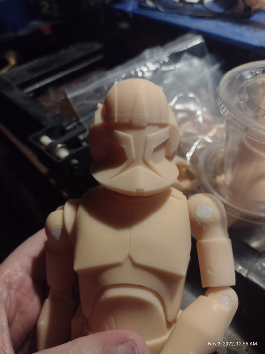 1/6  Spec Ops Helmet (animated v1) - Custom Action Figure Accessory - Resin 3D Printed