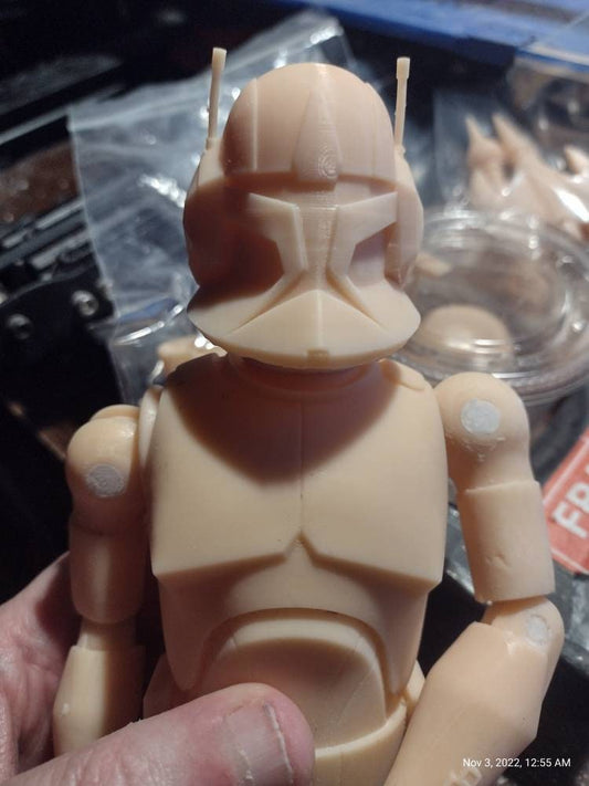 1/6  Spec Ops Helmet (animated v2) - Custom Action Figure Accessory - Resin 3D Printed