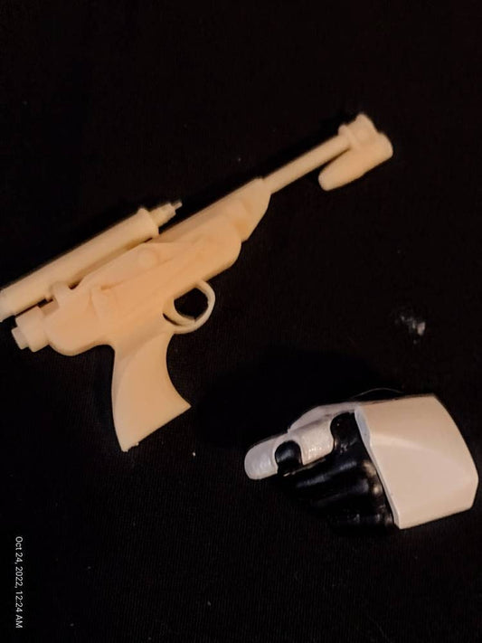 1/6  Jabba Skiff Guard Blaster (Return of The Jedi) - Custom Action Figure Accessory - Resin 3D Printed