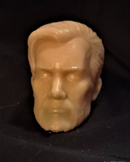 1/6  Cobb Vanth The Marshall Head Sculpt - Custom Action Figure Accessory - Resin 3D Printed