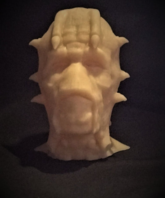 1/6 Nikto  Head Sculpt with hands - Custom Action Figure Accessory - Resin 3D Printed