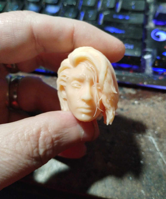 1/6  2nd Sister Head Sculpt - Custom Action Figure Accessory - Resin 3D Printed - SALE