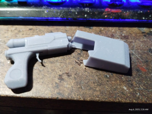 1/6  Blurrg Style  Blaster - Custom Action Figure Accessory - Resin 3D Printed
