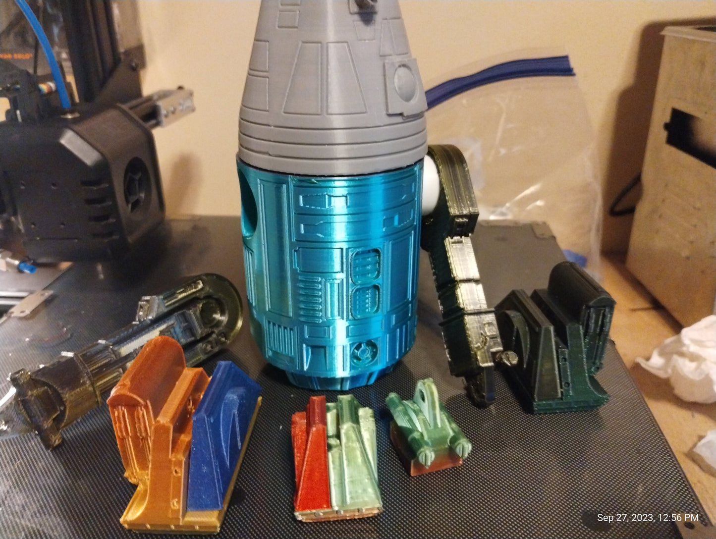 1/6 Greef Karga's  Droid - Custom Action Figure Accessory - PLA 3D Printed