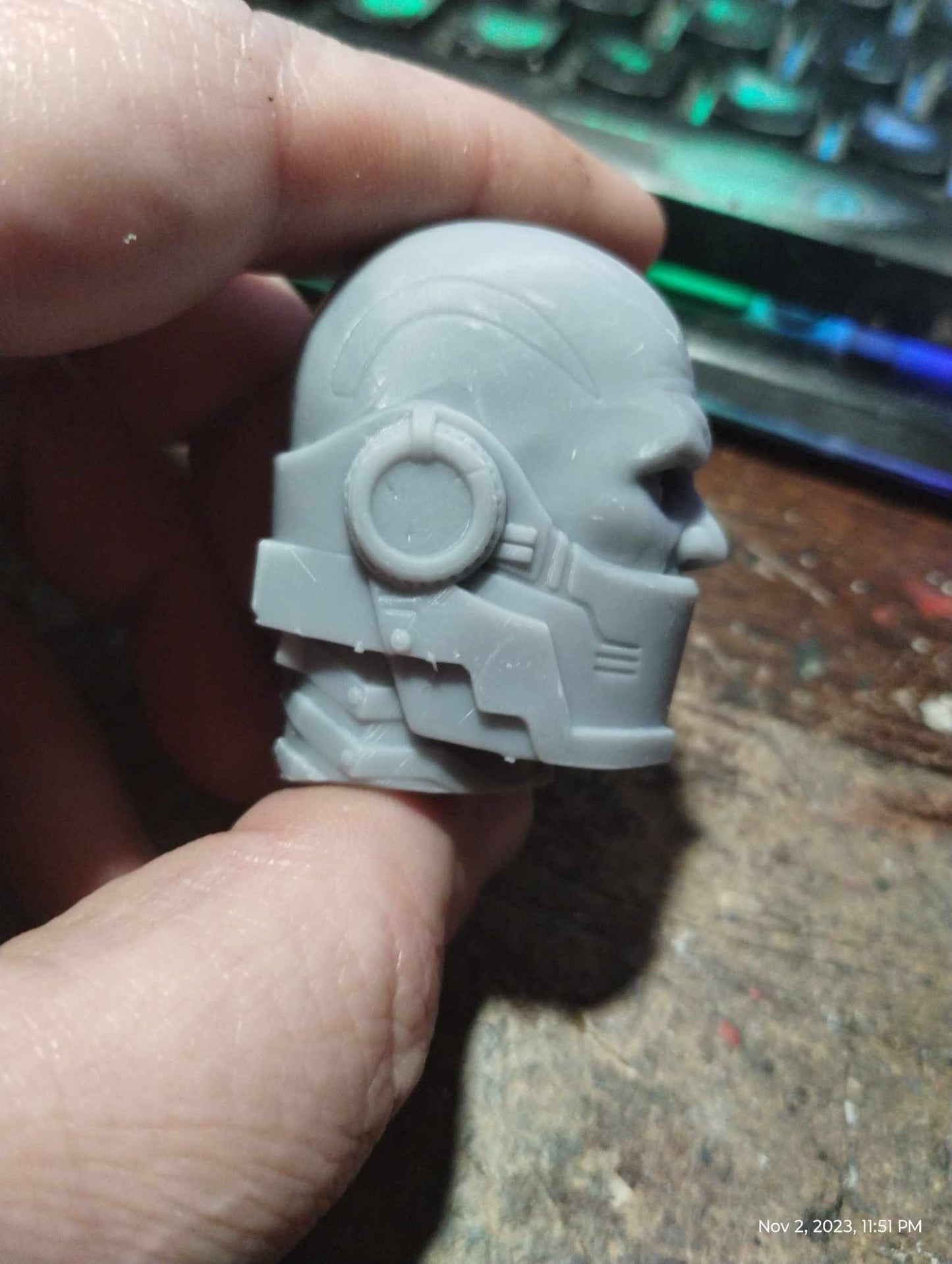 1/6 Darth malek Head Sculpt - Custom Action Figure Accessory - Resin 3D Printed