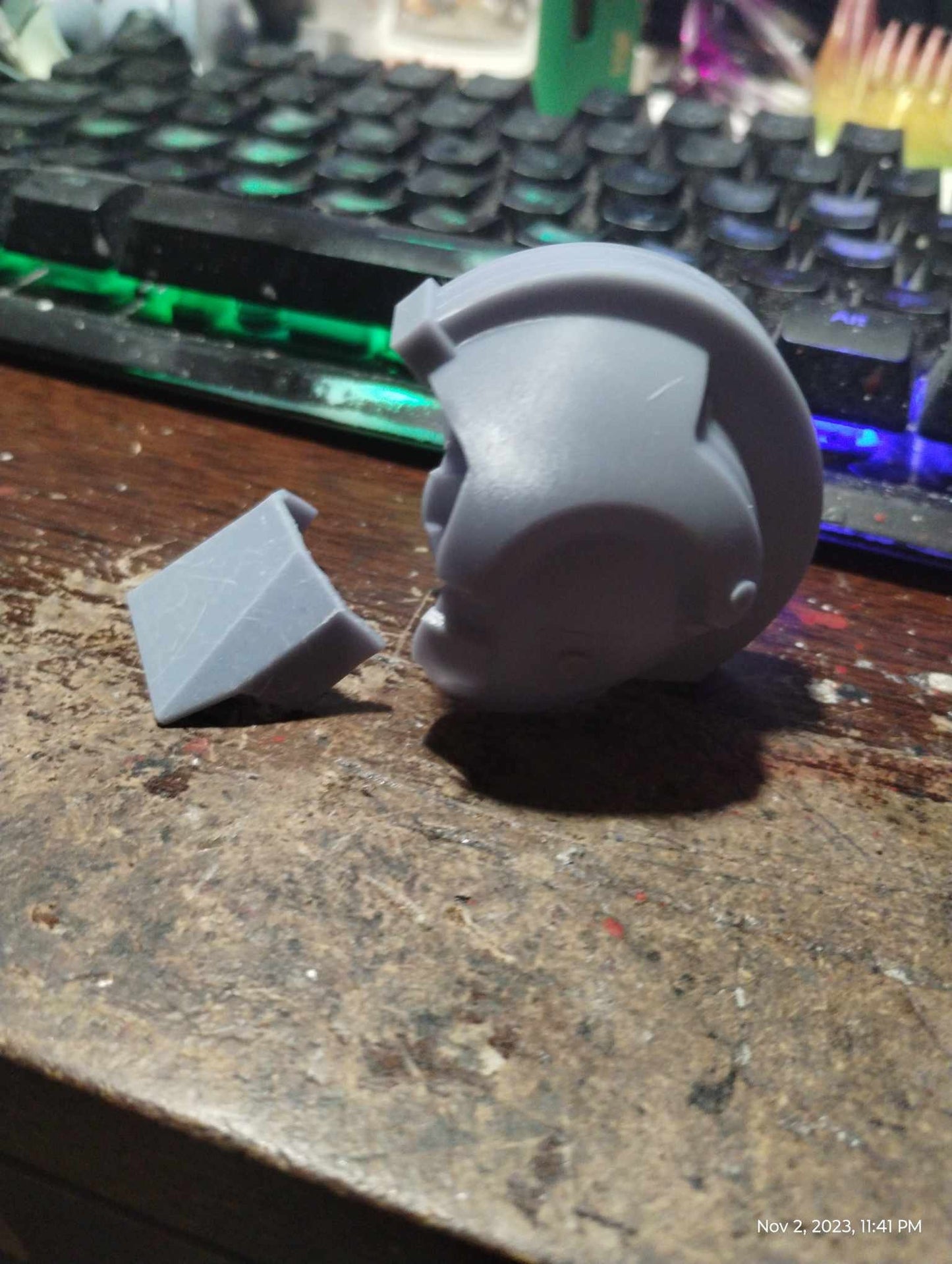 1/6  Luke Skywalker Jedi Training Helmet - Custom Action Figure Accessory - Resin 3D Printed