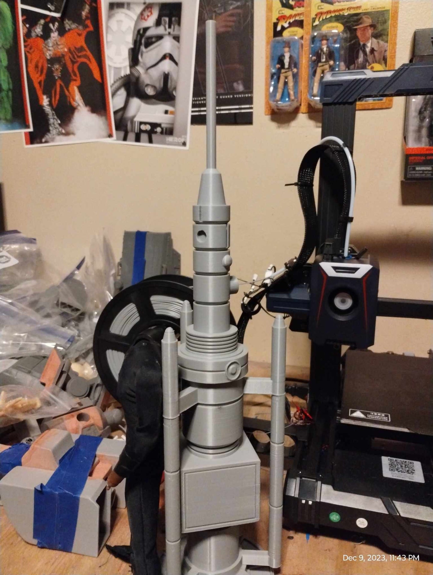 1/6 Moisture Vaper Tower(a new hope, etc) - Custom Action Figure Accessory - PLA 3D Printed