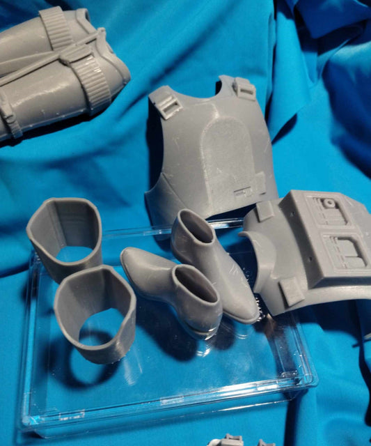1/6 Mud-Trooper Armor Set  - Custom Action Figure Accessory - Resin 3D Printed