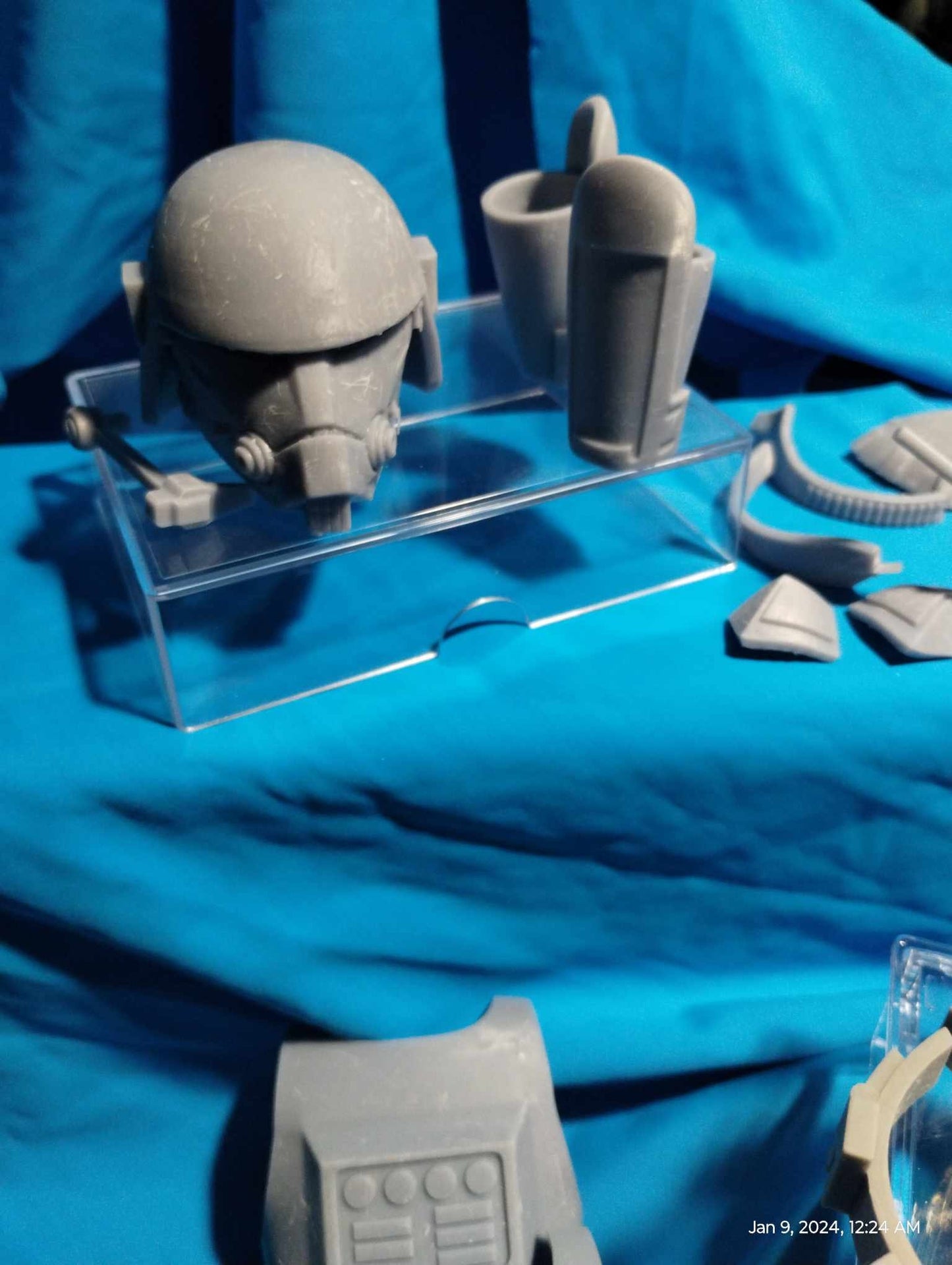 1/6 Commander Wolffe "Desert" Armor Set - Custom Action Figure Accessory - Resin 3D Printed