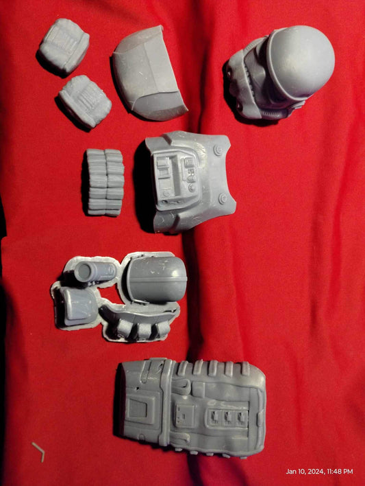 1/6 Medic Clone Armor Set - Custom Action Figure Accessory - Resin 3D Printed
