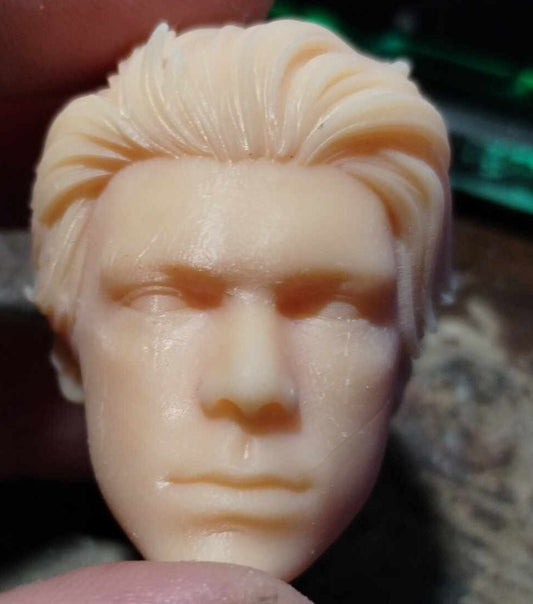 1/6  Cal Kestis Head Sculpt v3- Custom Action Figure Accessory - Resin 3D Printed