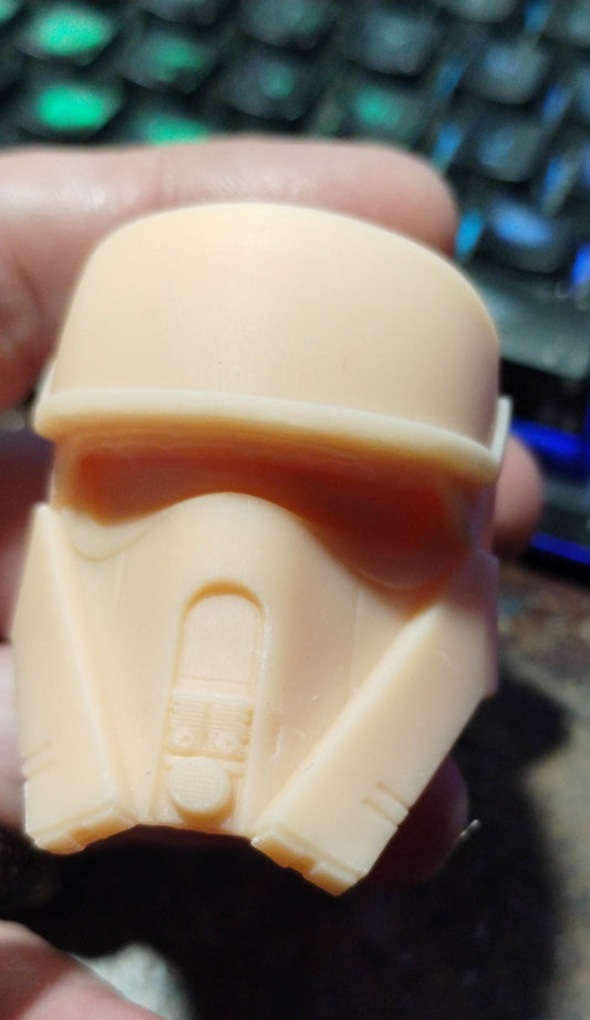 1/6  Shore Trooper Helmet V2 - Custom Action Figure Accessory - Resin 3D Printed