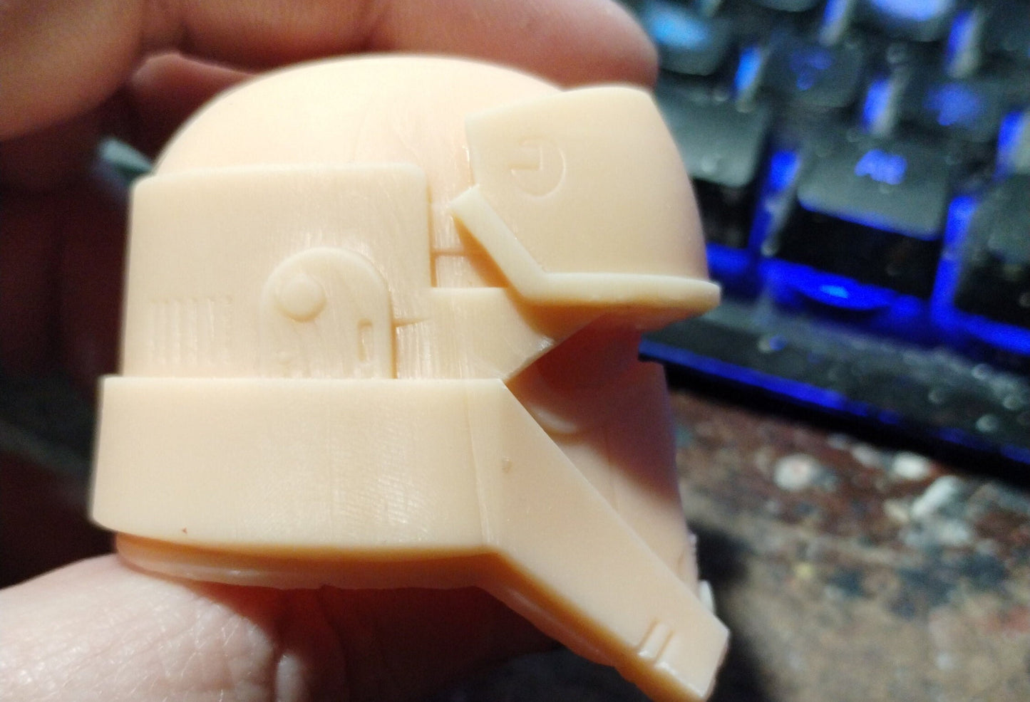 1/6  Shore Trooper Helmet V2 - Custom Action Figure Accessory - Resin 3D Printed