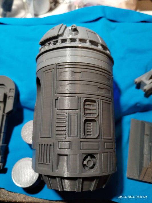 1/6 R9 Droid - Custom Action Figure Accessory - PLA 3D Printed