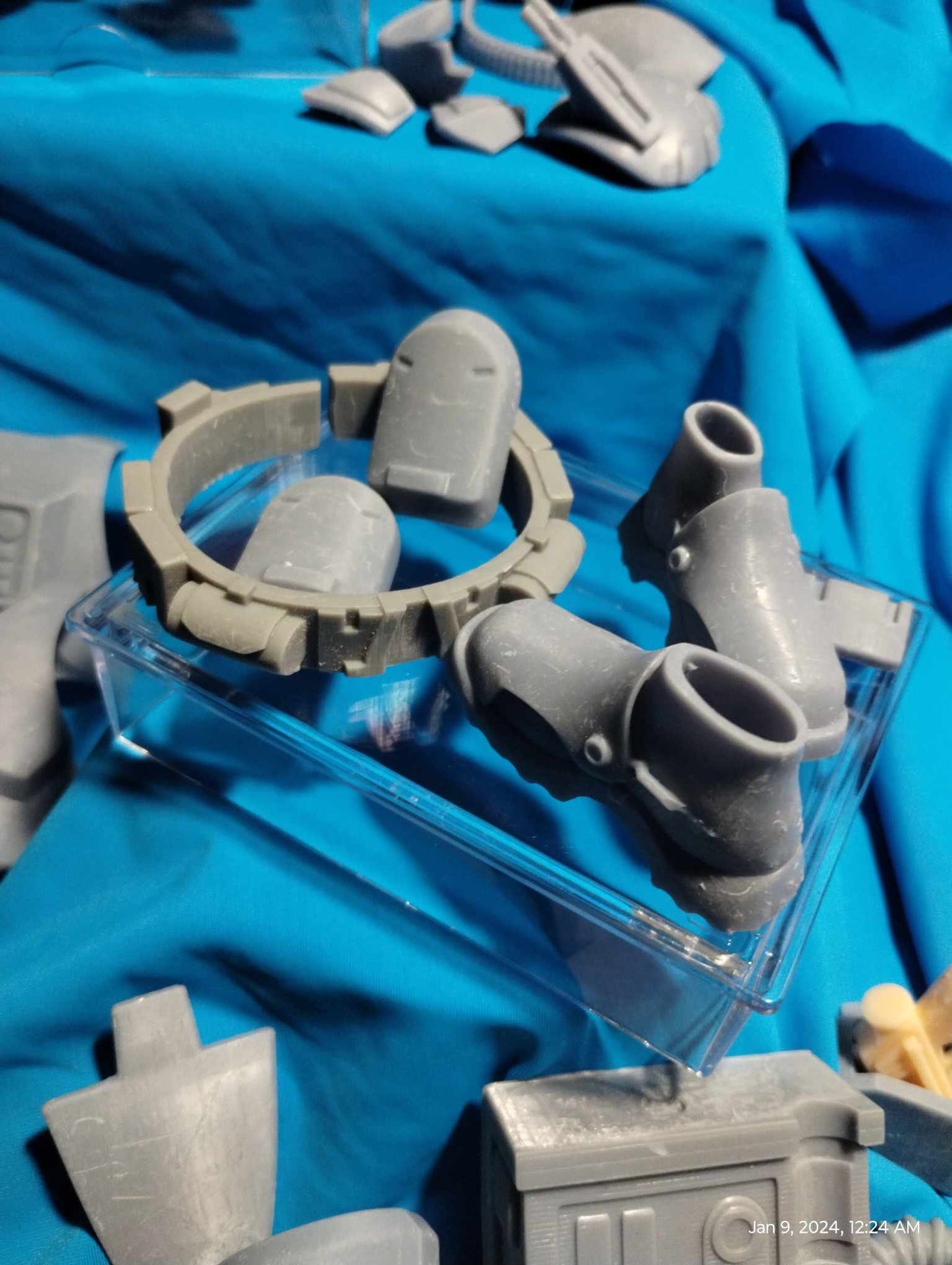 1/6 Commander Wolffe "Desert" Armor Set - Custom Action Figure Accessory - Resin 3D Printed
