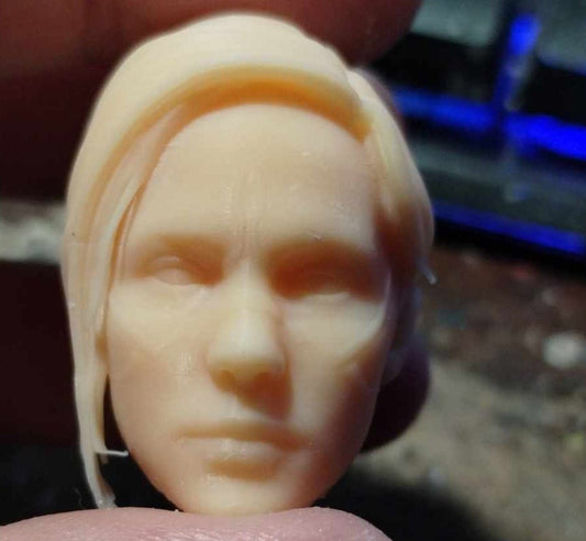 1/6 Merrin Head Sculpt - Custom Action Figure Accessory - Resin 3D Printed
