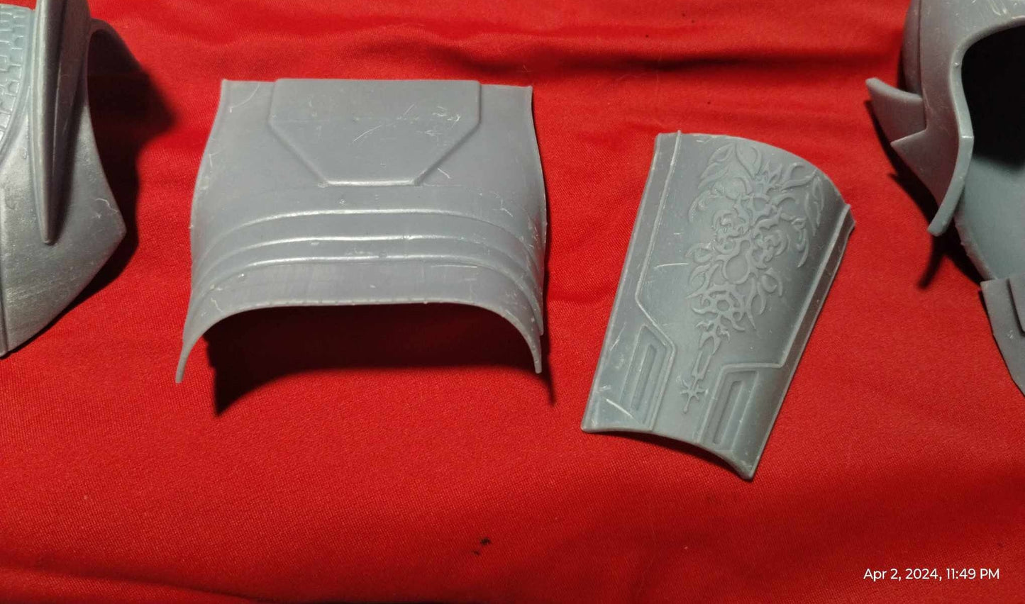 1/6 Darth Bane Armor Set - Custom Action Figure Accessory - Resin 3D Printed