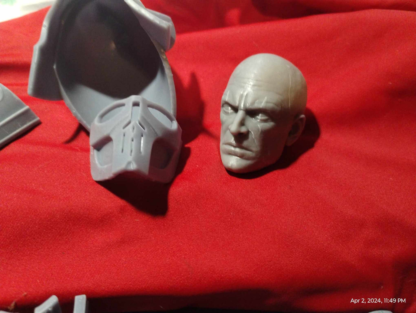 1/6 Darth Bane Armor Set - Custom Action Figure Accessory - Resin 3D Printed