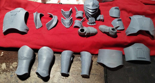 1/6 Marrok Armor Set - Custom Action Figure Accessory - Resin 3D Printed