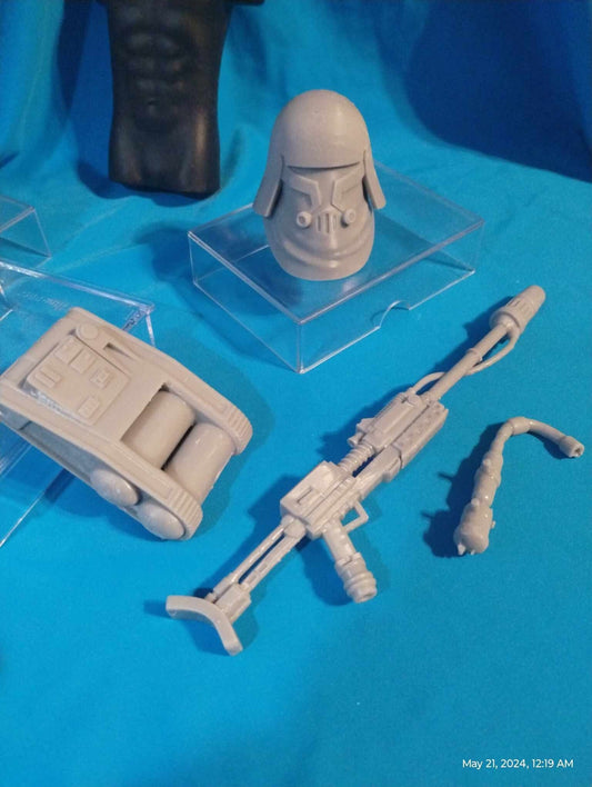 1/6 Flame Trooper Set - Custom Action Figure Accessory - Resin 3D Printed
