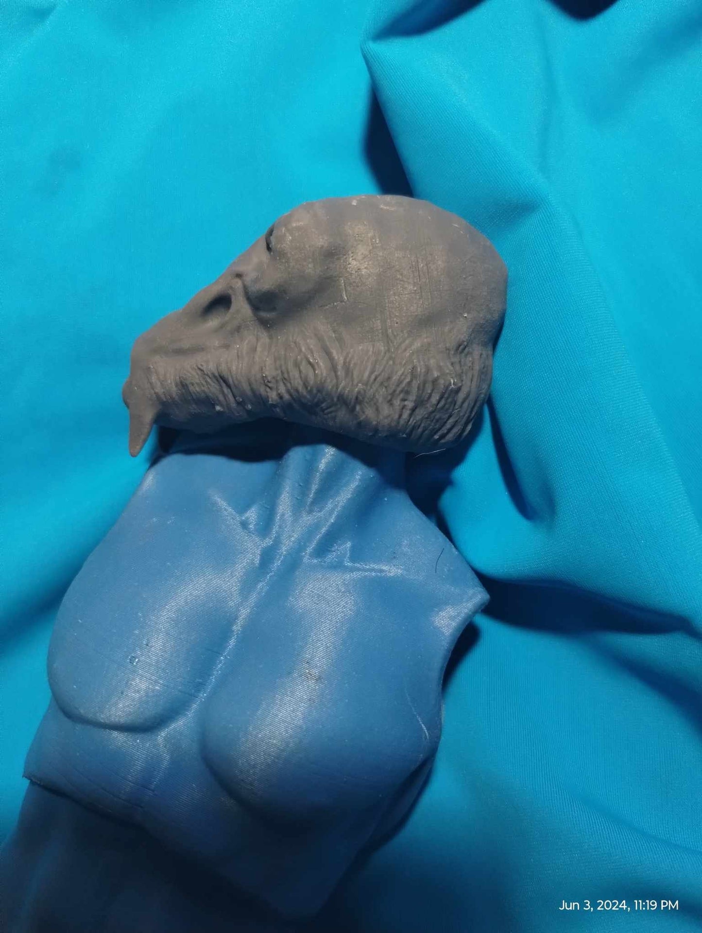 1/6 C’ai Threnalli Head Sculpt v2 - Custom Action Figure Accessory - Resin 3D Printed