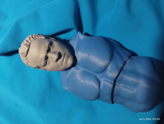 1/6 Paz Vizsla Head Sculpt - Custom Action Figure Accessory - Resin 3D Printed