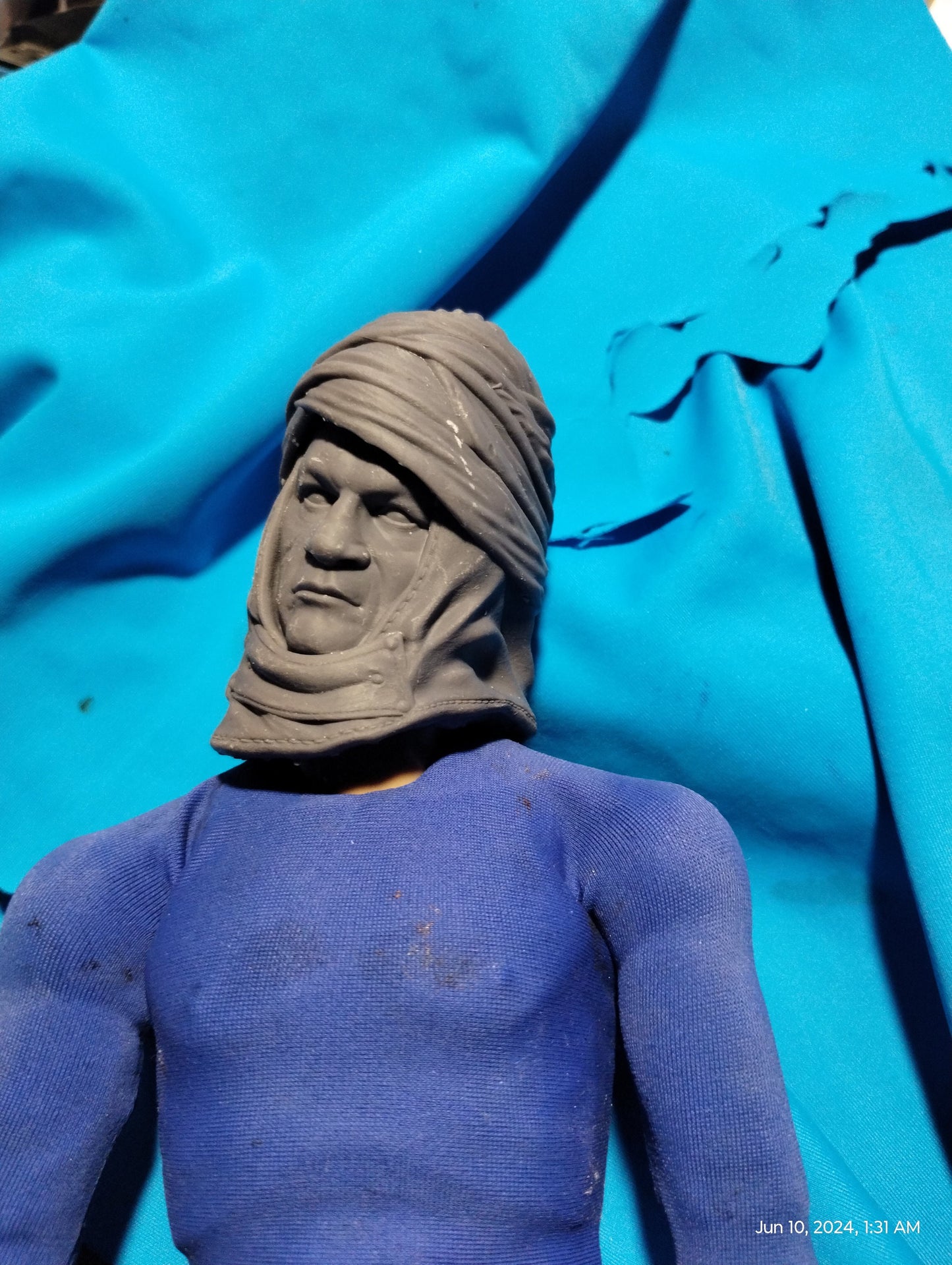 1/6 Dengar Head Sculpt - Custom Action Figure Accessory - Resin 3D Printed