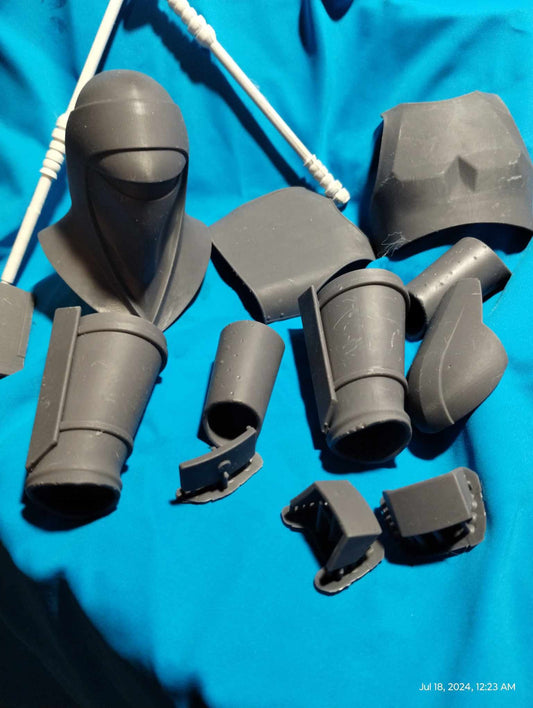 1/6 Royal Guard Armor Set - Custom Action Figure Accessory - Resin 3D Printed