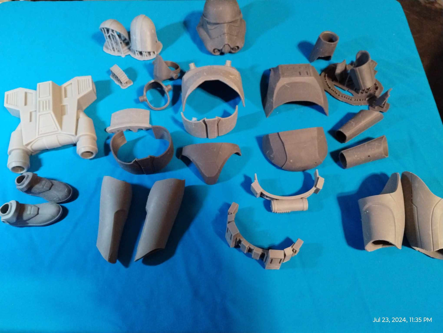 1/6 Dark Trooper Set  - Custom Action Figure Accessory - Resin 3D Printed