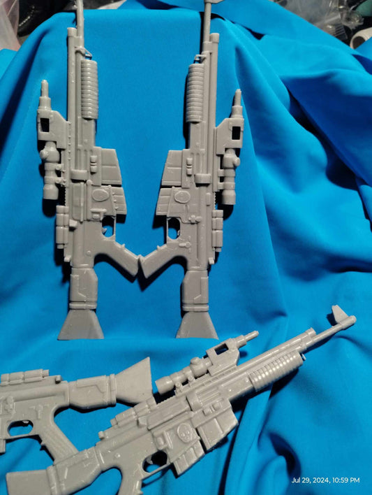 1/6  A-208 Rebel Blaster(Hoth, Endor) - Custom Action Figure Accessory - Resin 3D Printed