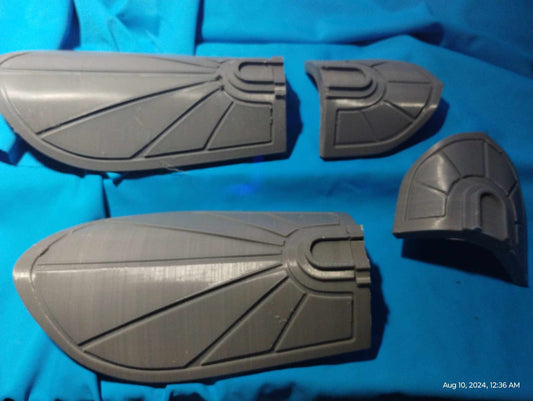 Scale Yord's Arm Bracers(the acolyte) -  DIY Kit - Cosplay Accessory - 3D Printed Prop Replica