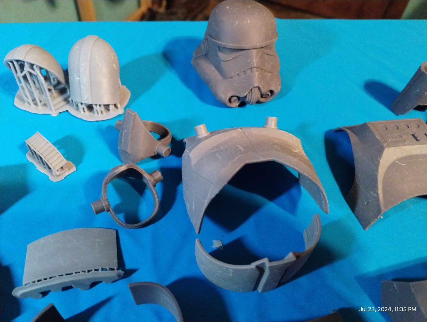 1/6 Dark Trooper Set  - Custom Action Figure Accessory - Resin 3D Printed