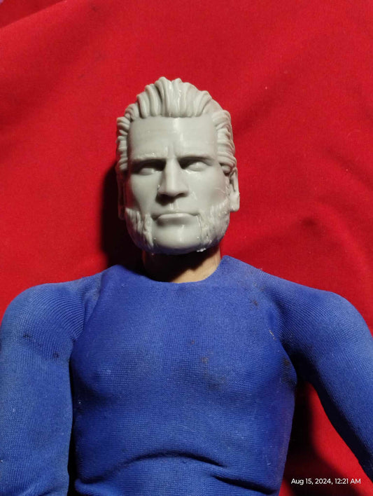 1/6  Agent Kallus Head Sculpt - Custom Action Figure Accessory - Resin 3D Printed