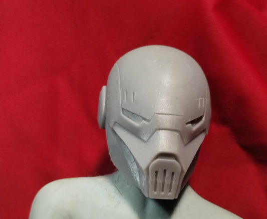 1/6  Assaj Ventress Helmet  - Custom Action Figure Accessory - Resin 3D Printed
